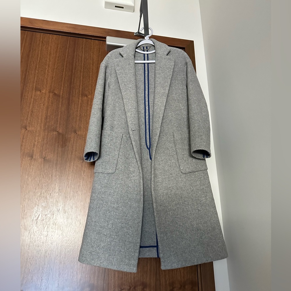 Grey winter coat